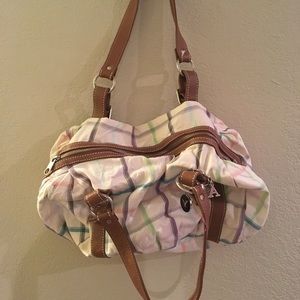 Plaid American eagle bag